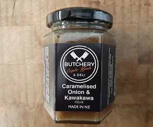 Coopers Beach Butchery Caramelised Onion & Kawakawa